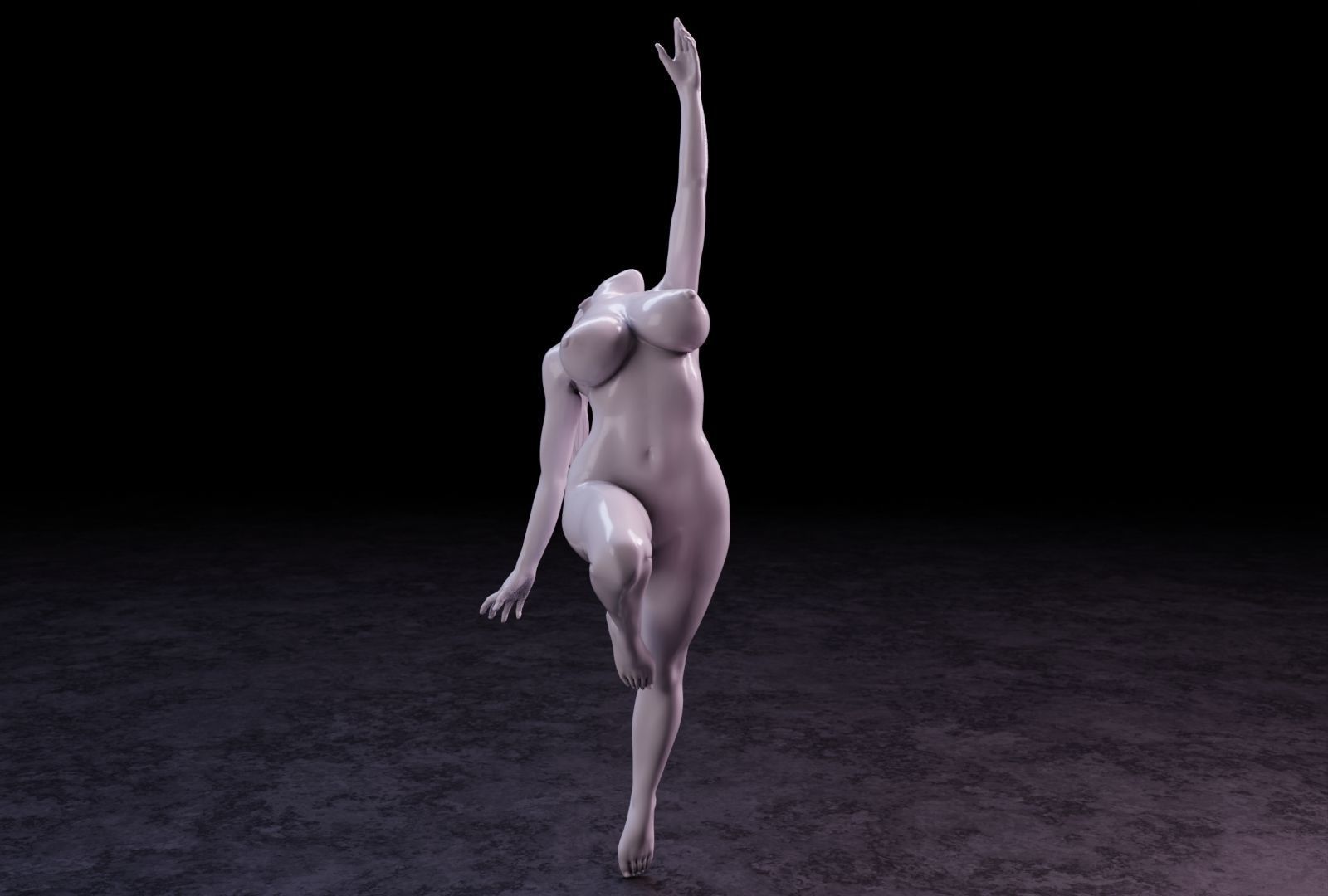 Sexy girl 139 3D print model_32