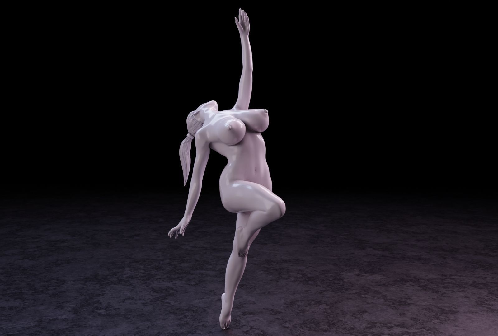 Sexy girl 139 3D print model_35