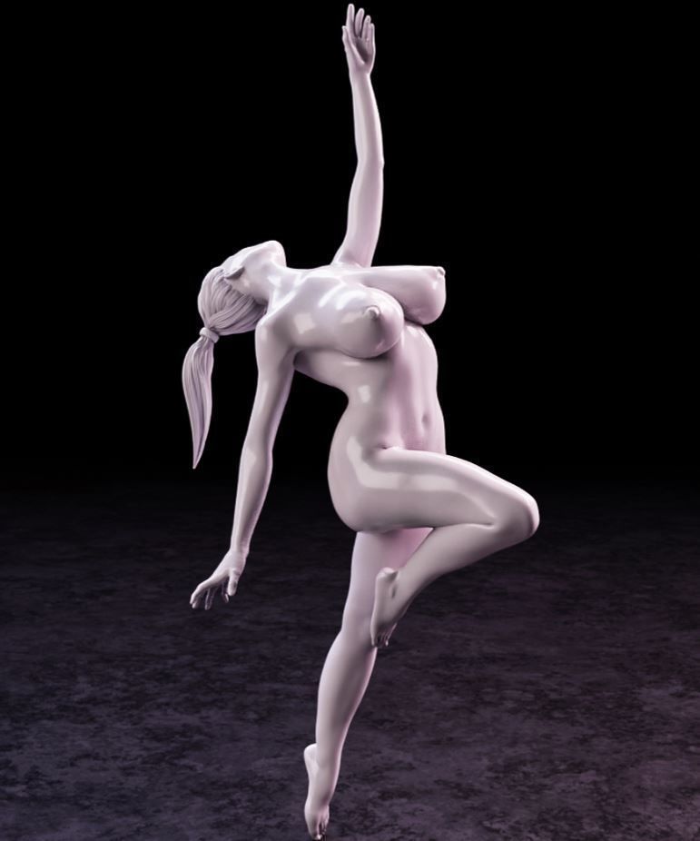 Sexy girl 139 3D print model_1
