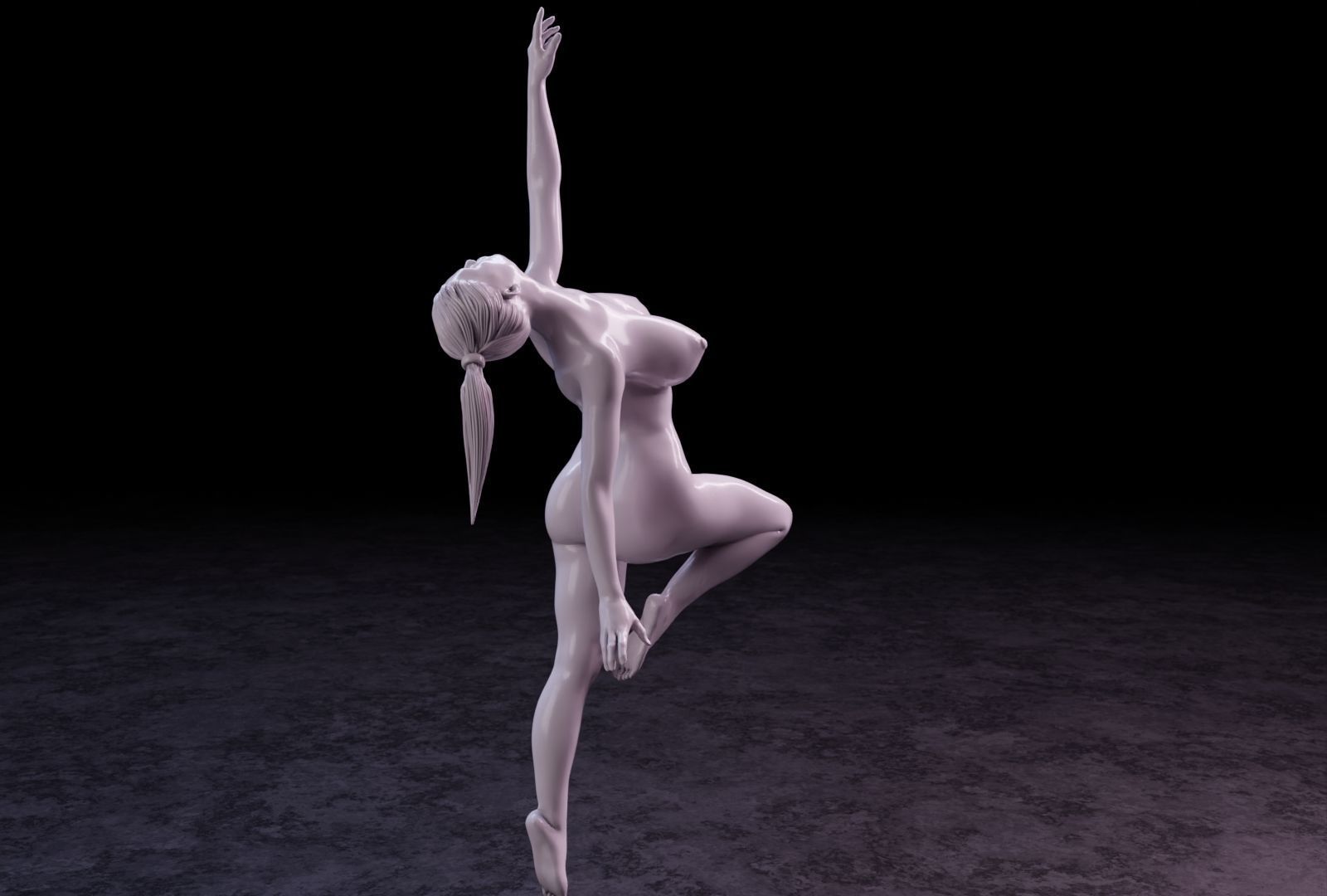 Sexy girl 139 3D print model_9