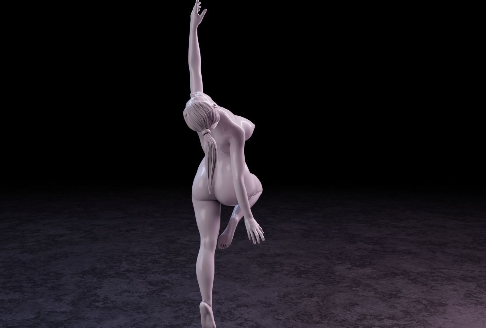 Sexy girl 139 3D print model_12