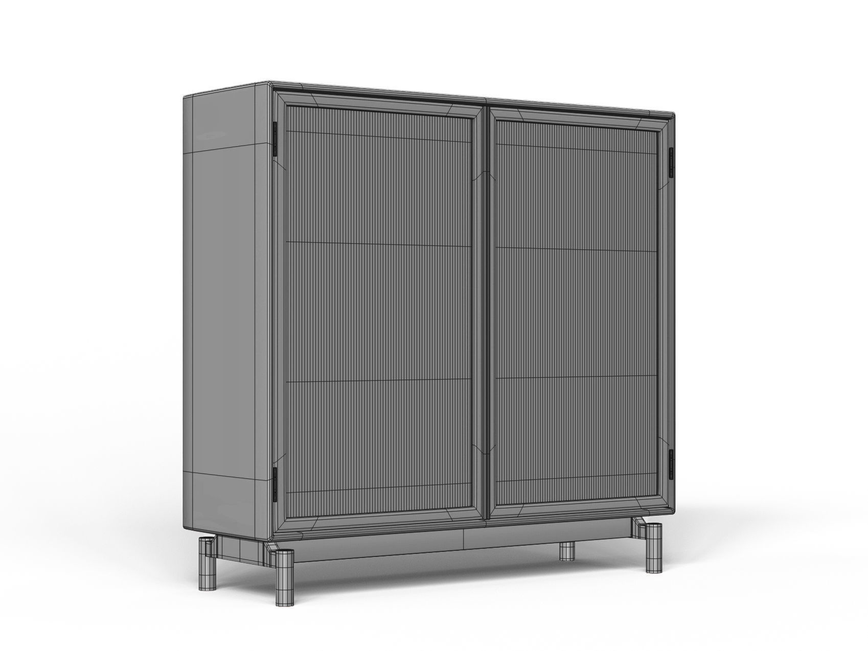 Cabinet Storage 3D model_9