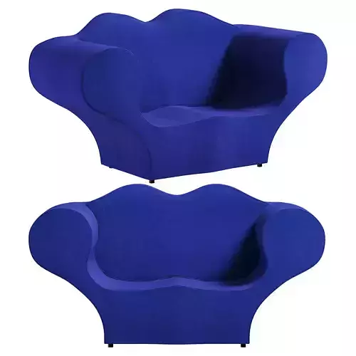 Double Soft Big Easy sofa by Ron Arad 3D model