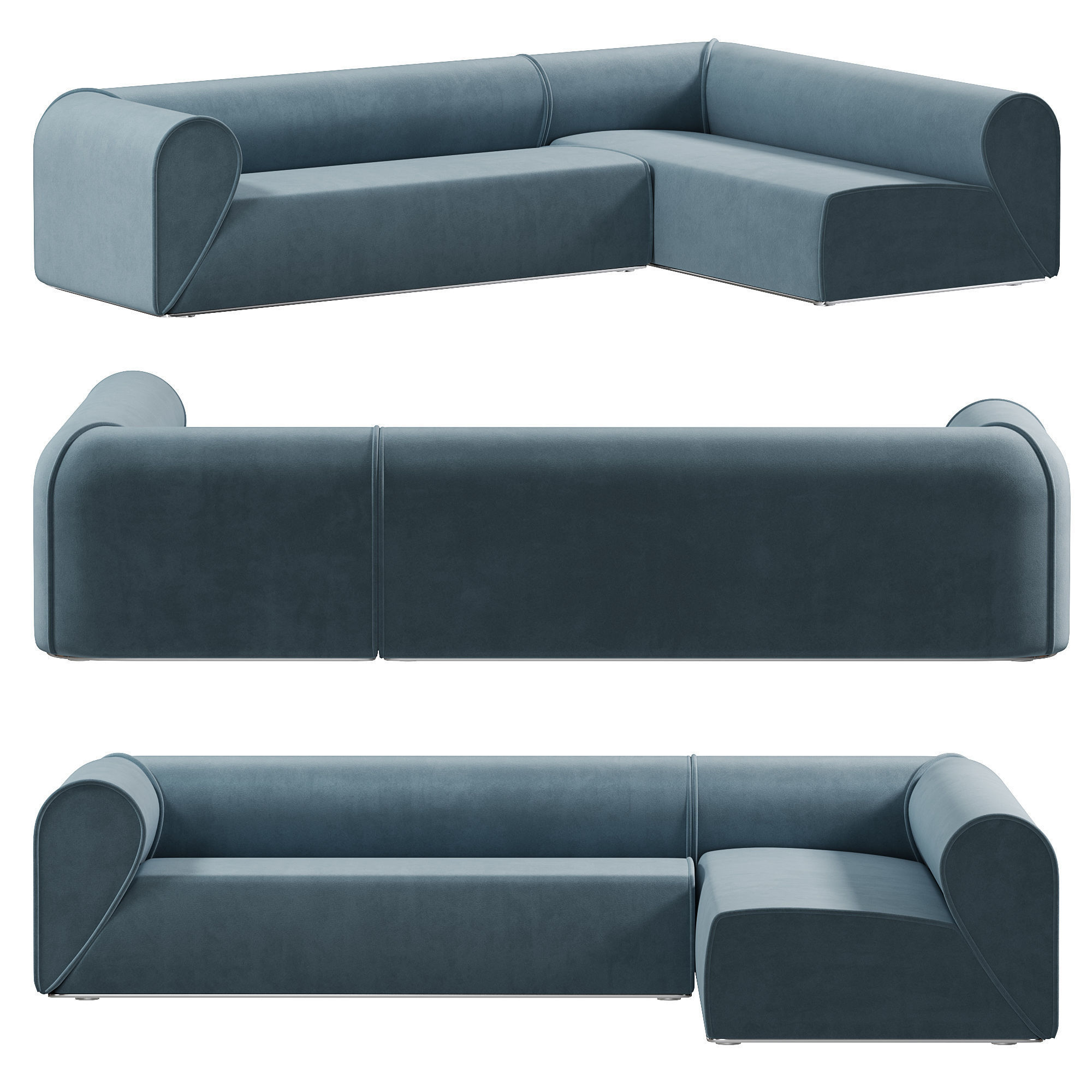 Heartbreaker sofa by Johannes Torpe 3D model_1