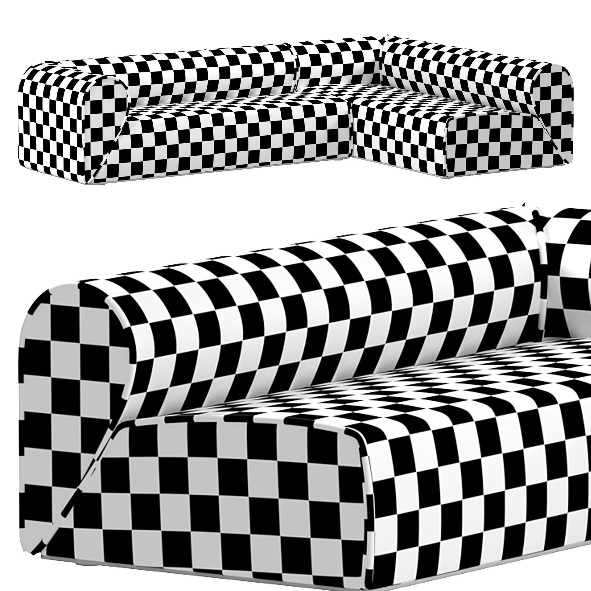 Heartbreaker sofa by Johannes Torpe 3D model_4