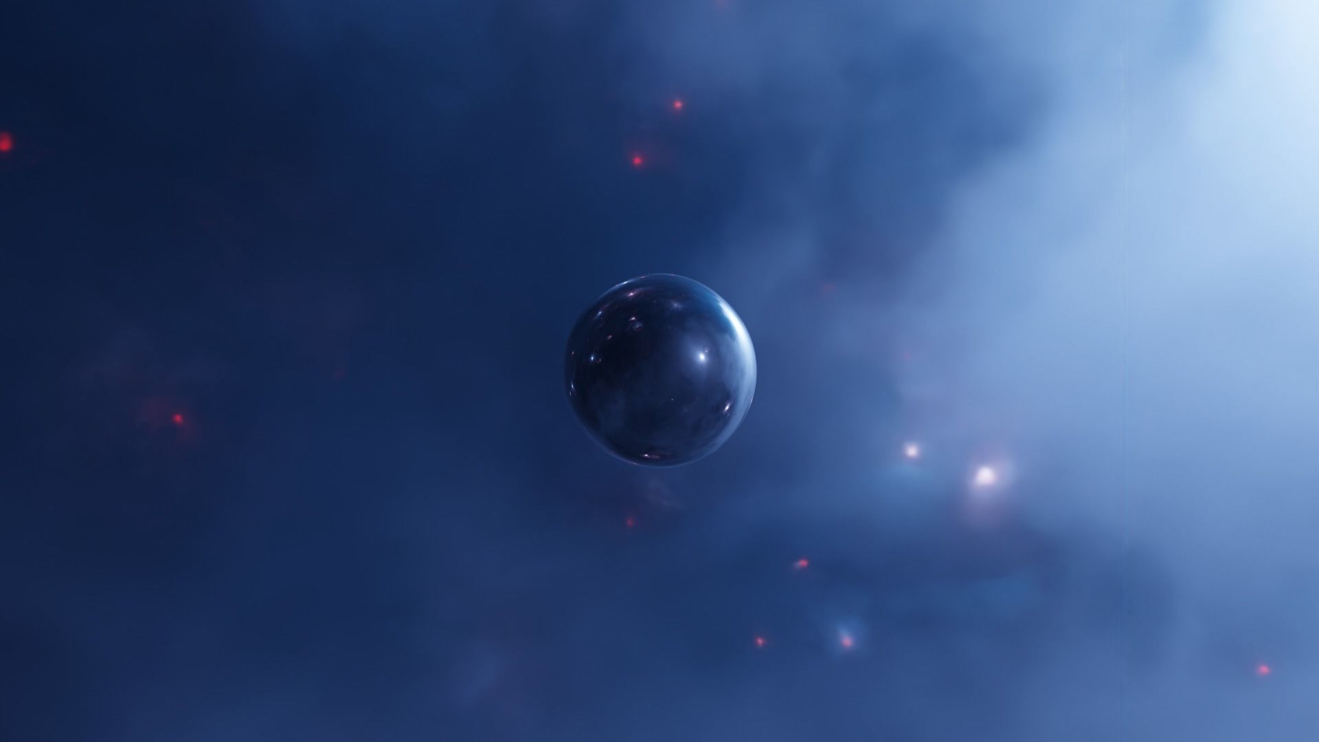 4 Free space HDRIs Free low-poly 3D model_2