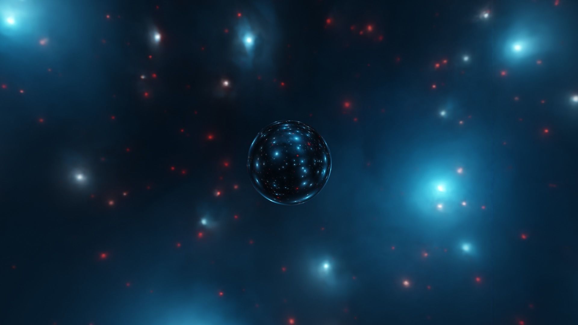 4 Free space HDRIs Free low-poly 3D model_3