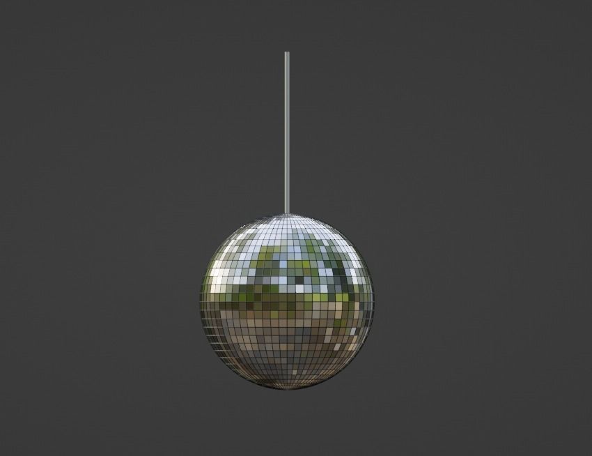 Disco Ball Free 3D model_3
