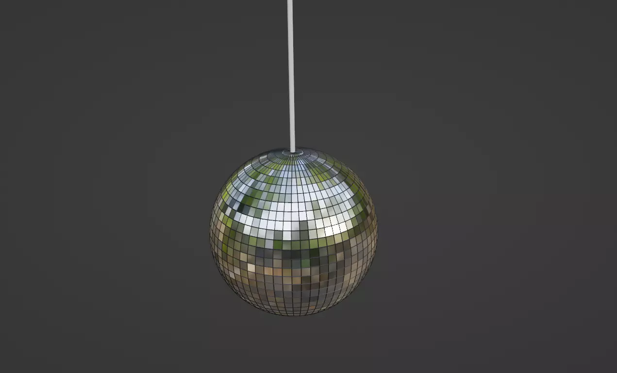 Disco Ball Free 3D model_0