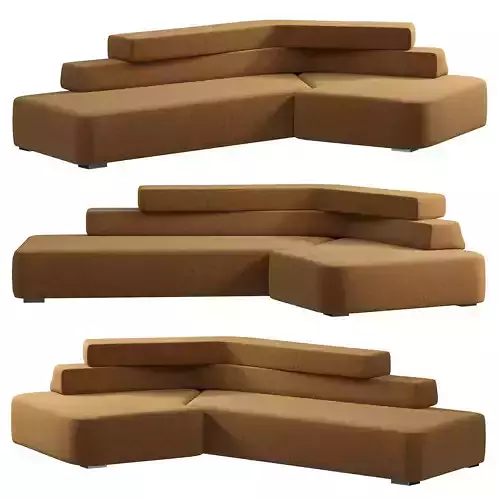 Rift sofa by  Patricia Urquiola