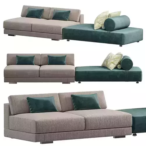 Salon Nana sofa by Annabel Karim Kassar