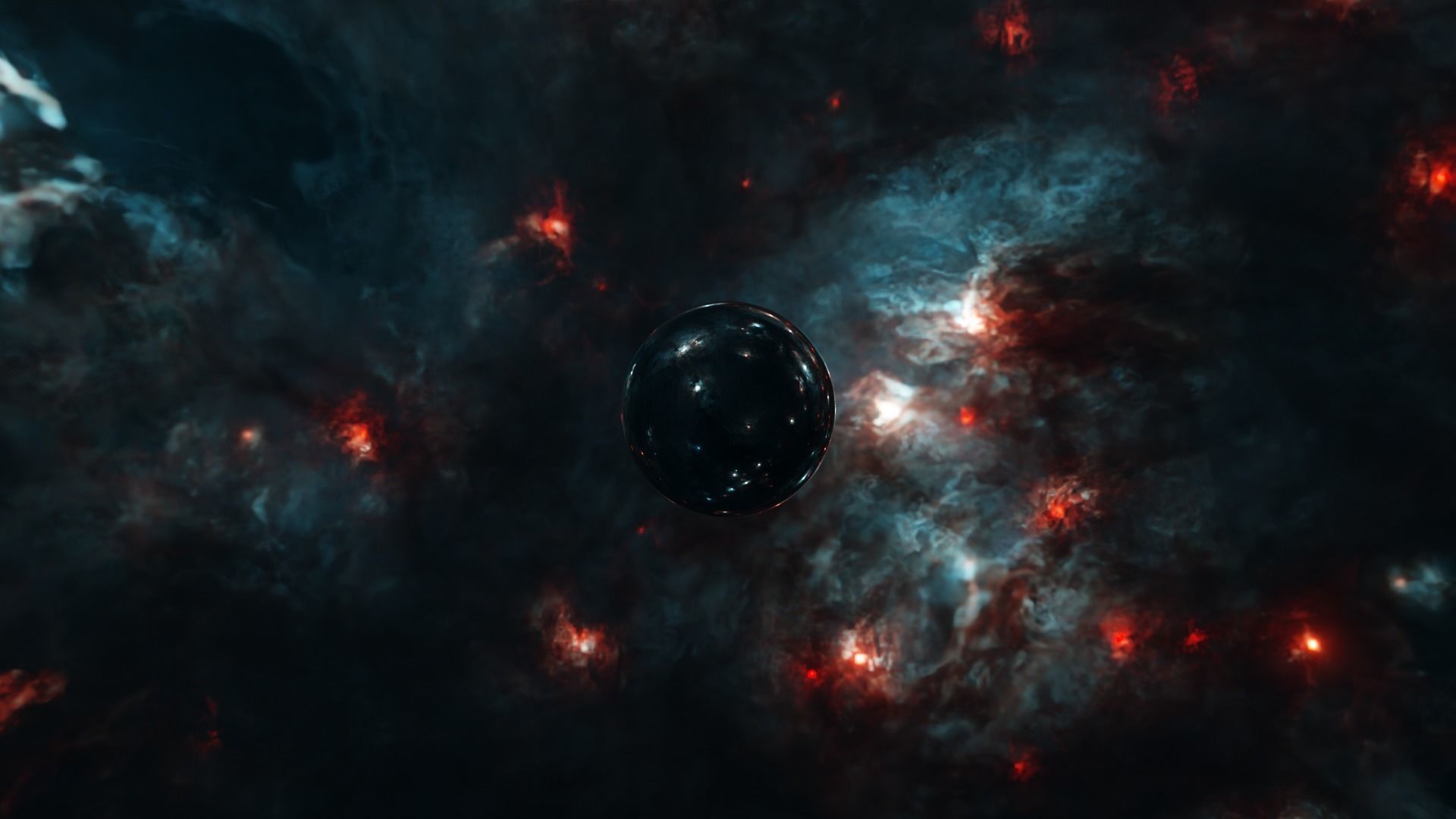 4 space HDRIs Free low-poly 3D model_2