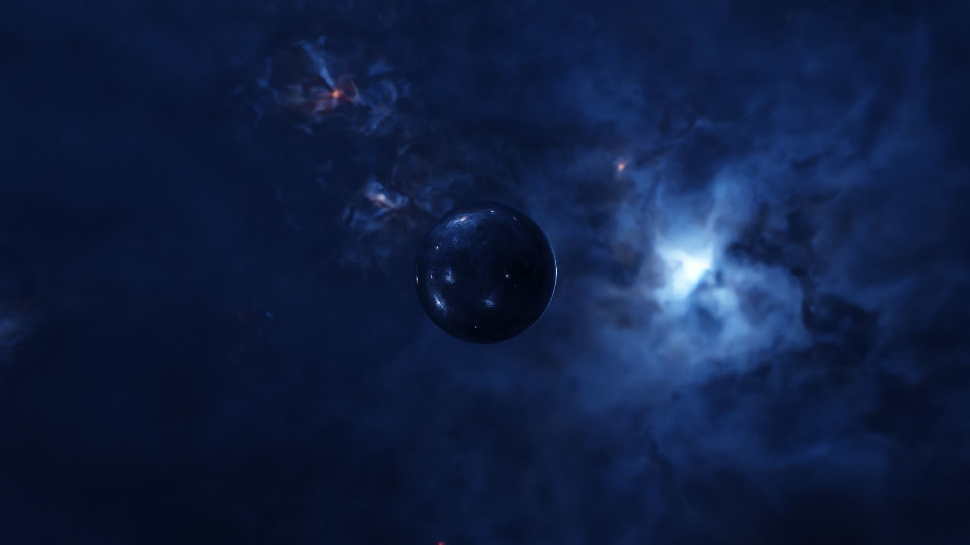 4 space HDRIs Free low-poly 3D model_4