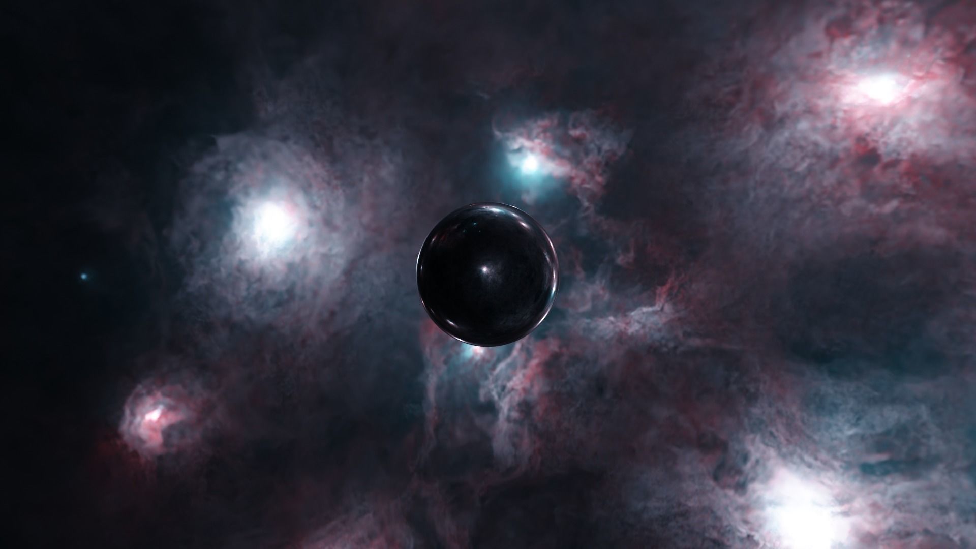 4 space HDRIs Free low-poly 3D model_5