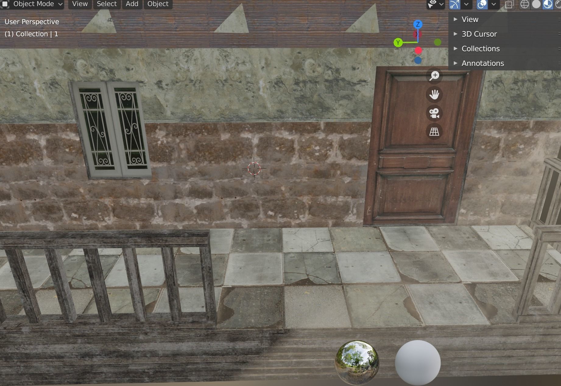 house building 1 Low-poly 3D model_10