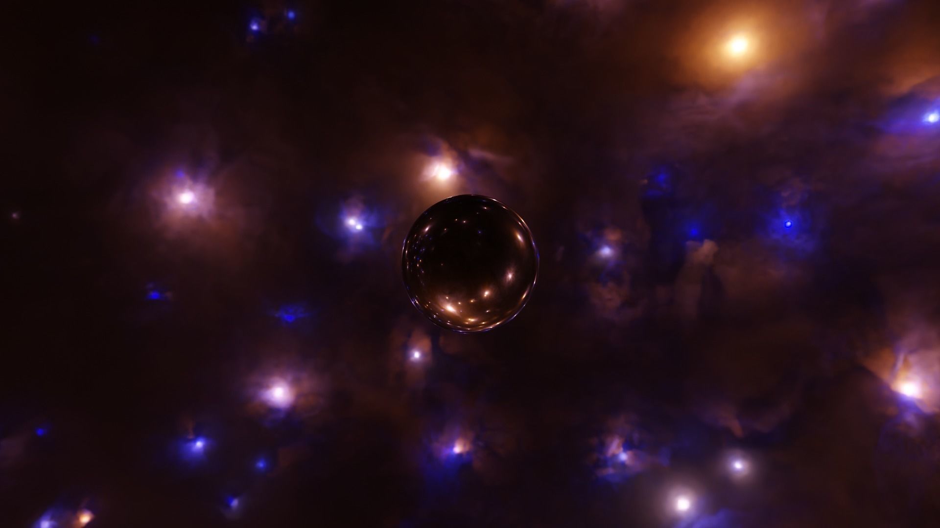 4 space cosmic HDRIs Free low-poly 3D model_3