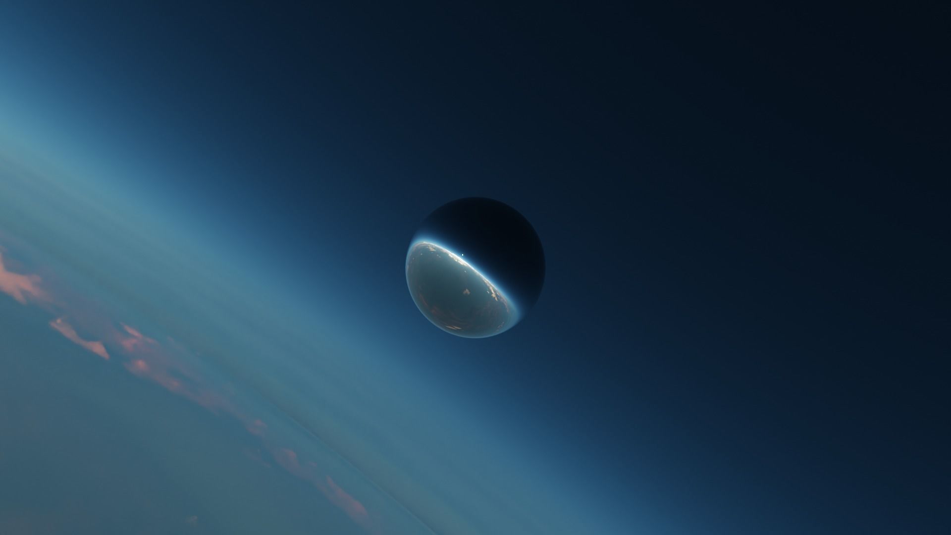 4 space cosmic HDRIs Free low-poly 3D model_4