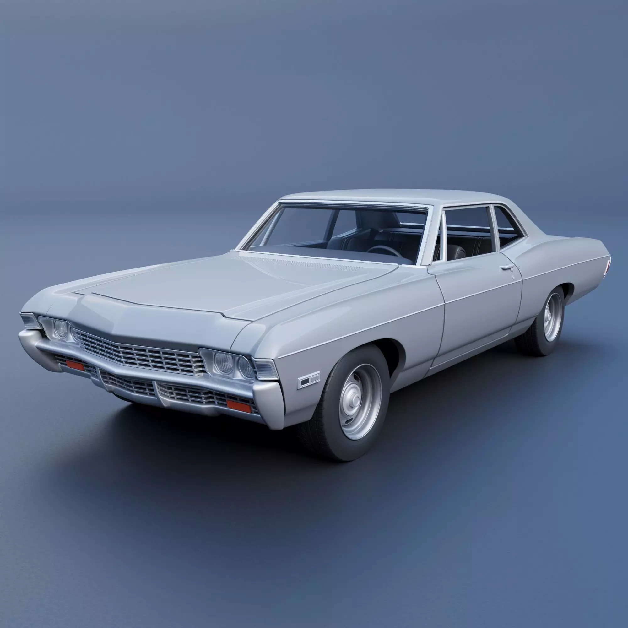 Chevrolet Bel Air 1968 3D print model
