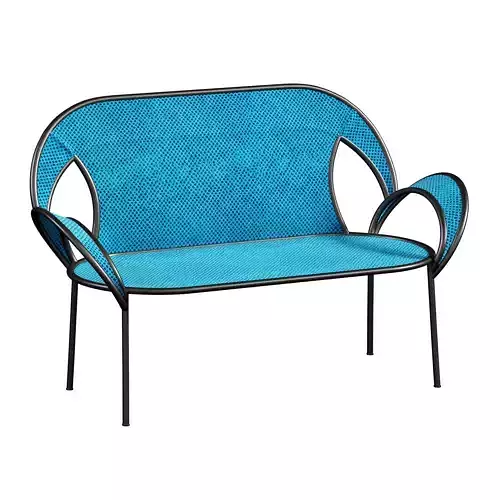 Banjooli settee by MOROSO
