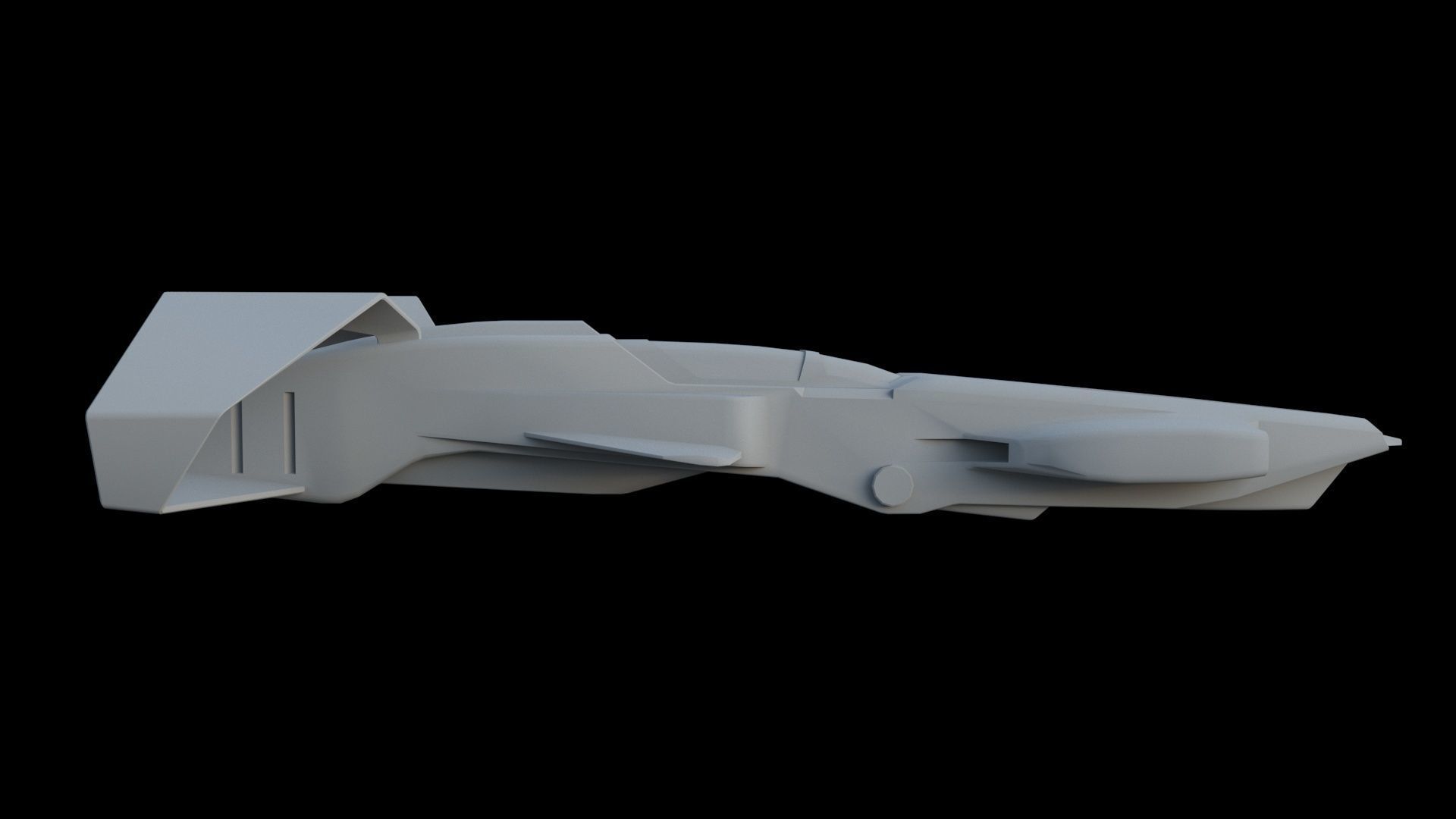 Sci Fi SET -  Aircraft Spaceship 3D model_28