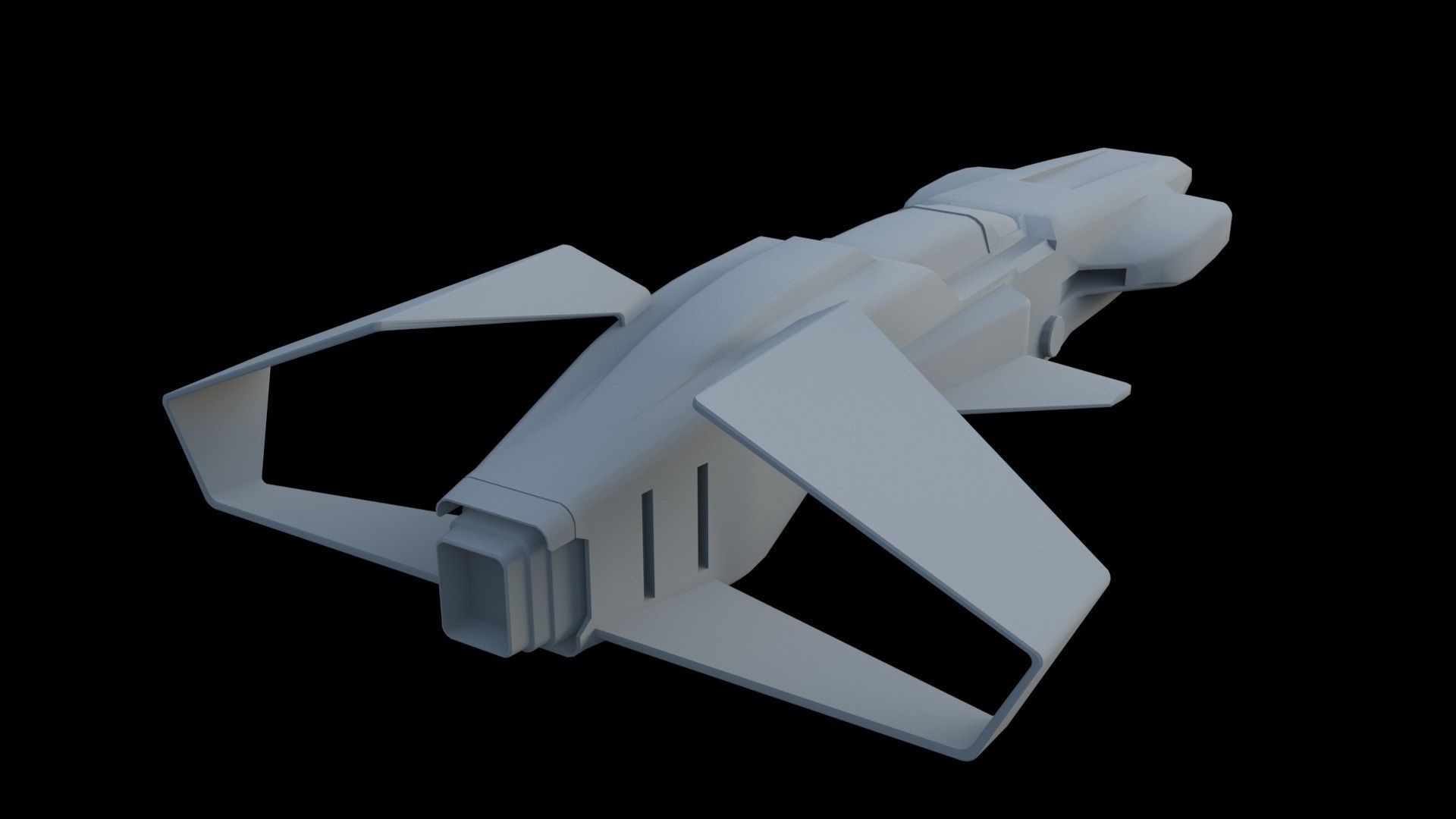 Sci Fi SET -  Aircraft Spaceship 3D model_27