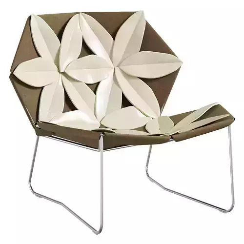 Antibodi armchair by Patricia Urquiola 3D model