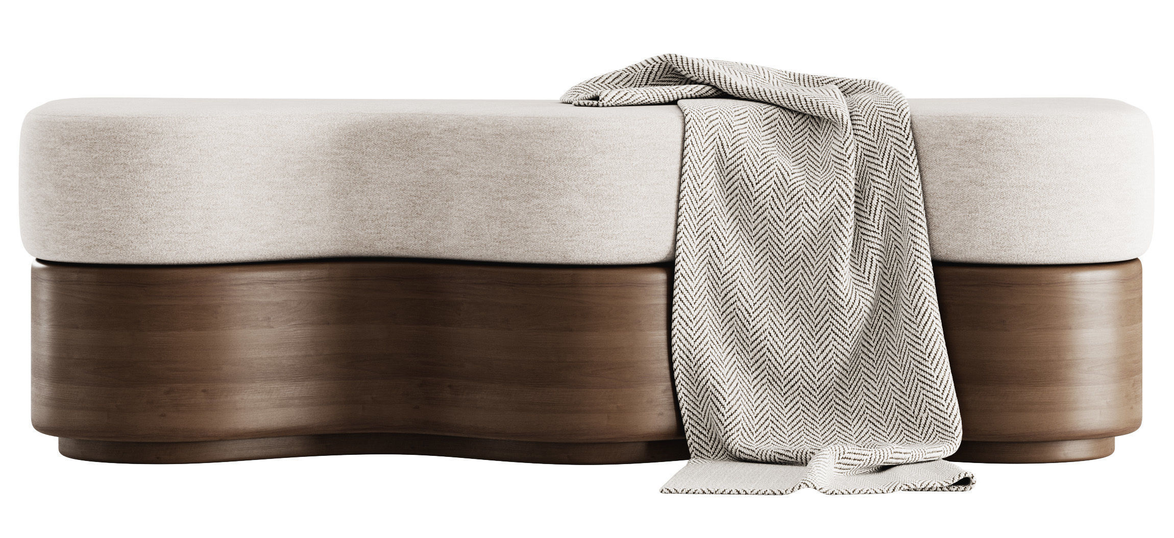 Triana Bench By En Gold 3D model_12