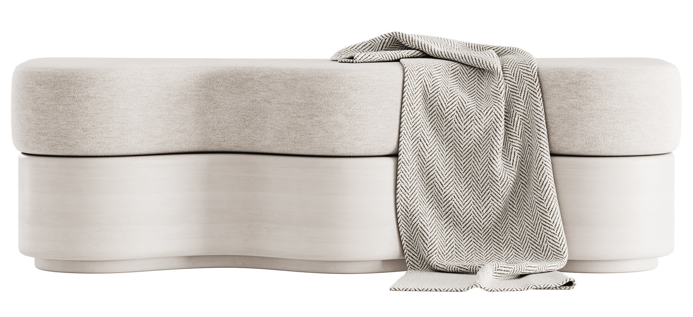 Triana Bench By En Gold 3D model_13