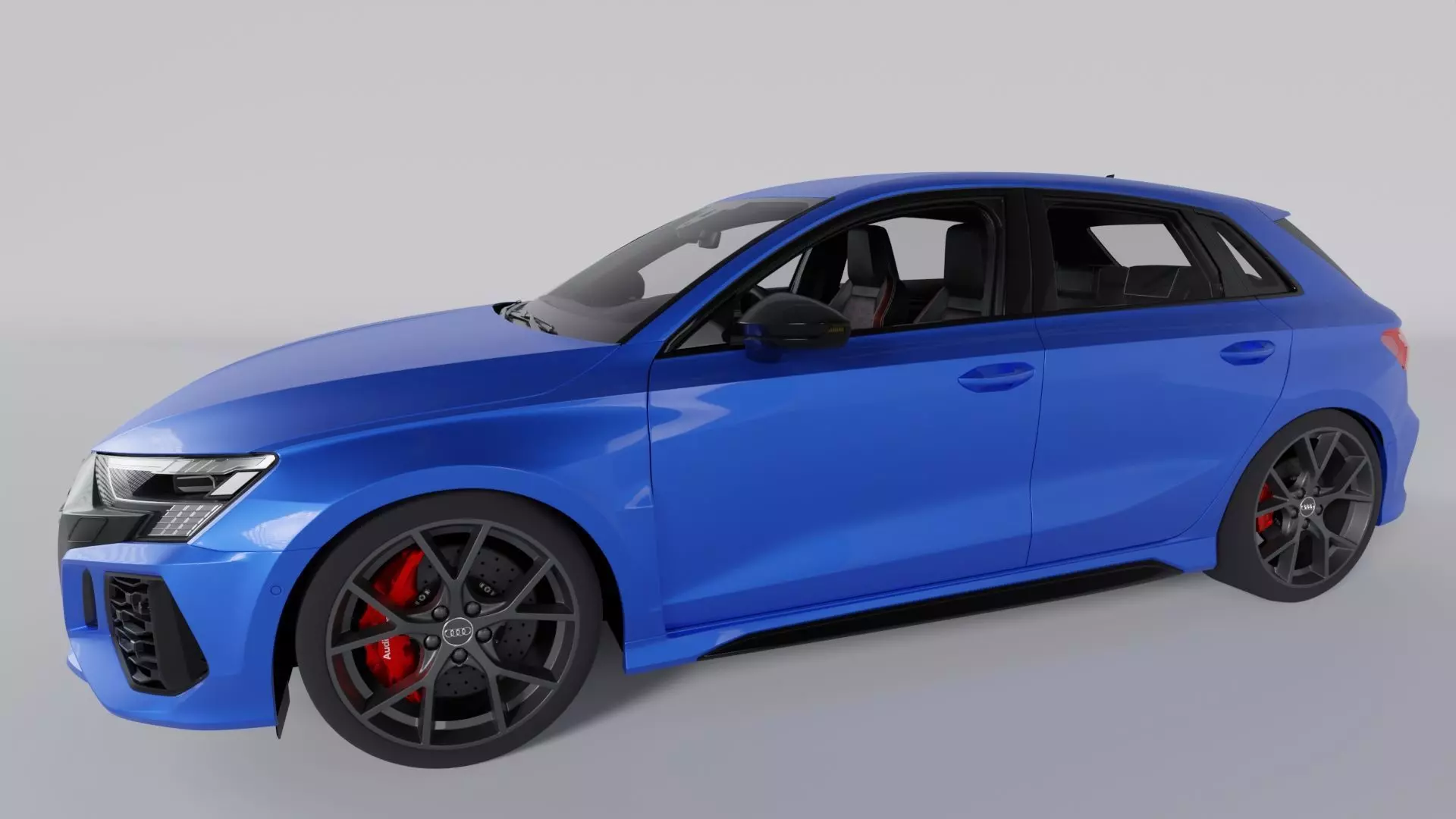 Audi RS3 Sportback Street Car 3D model