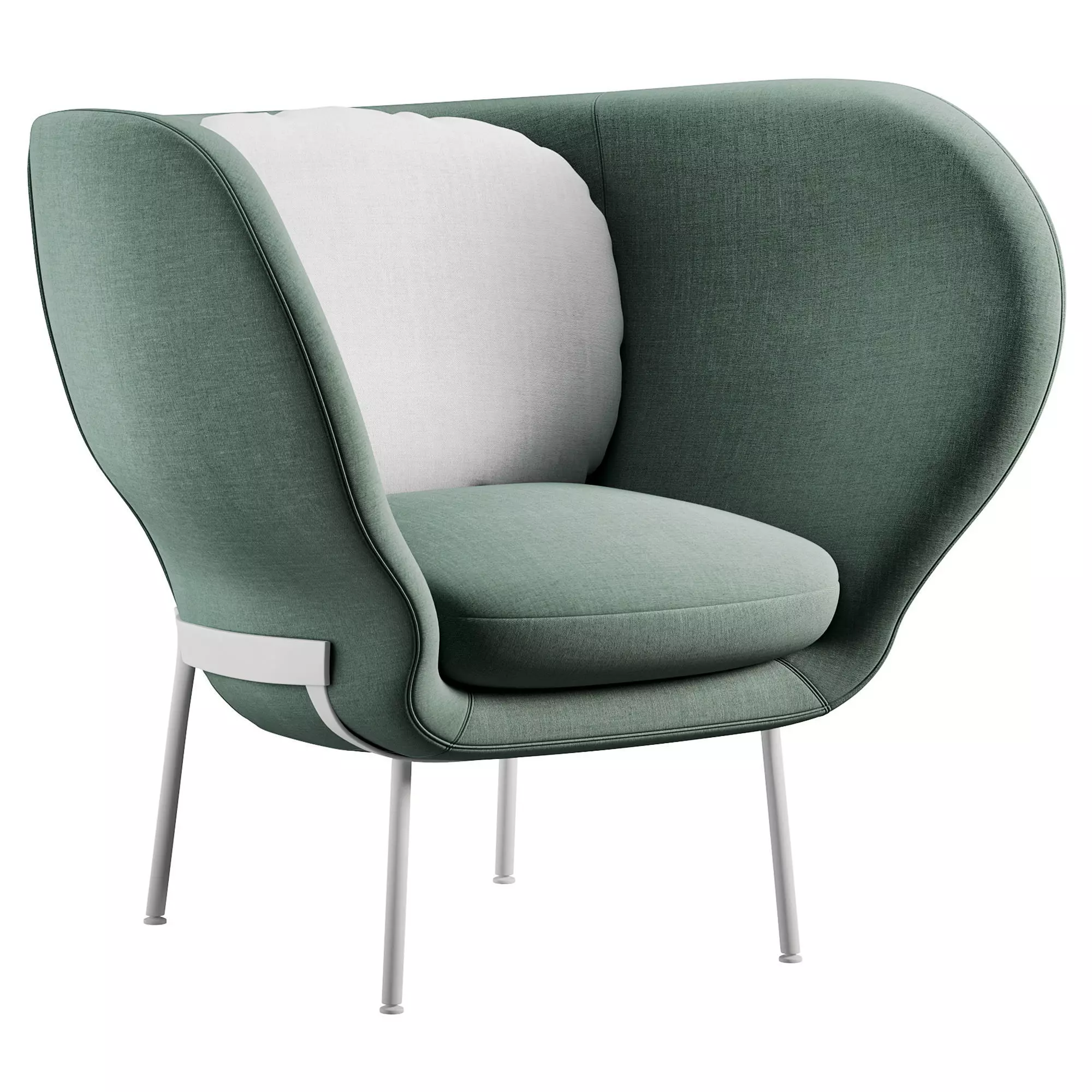 Armada armchair By by Nipa Doshi 3D model