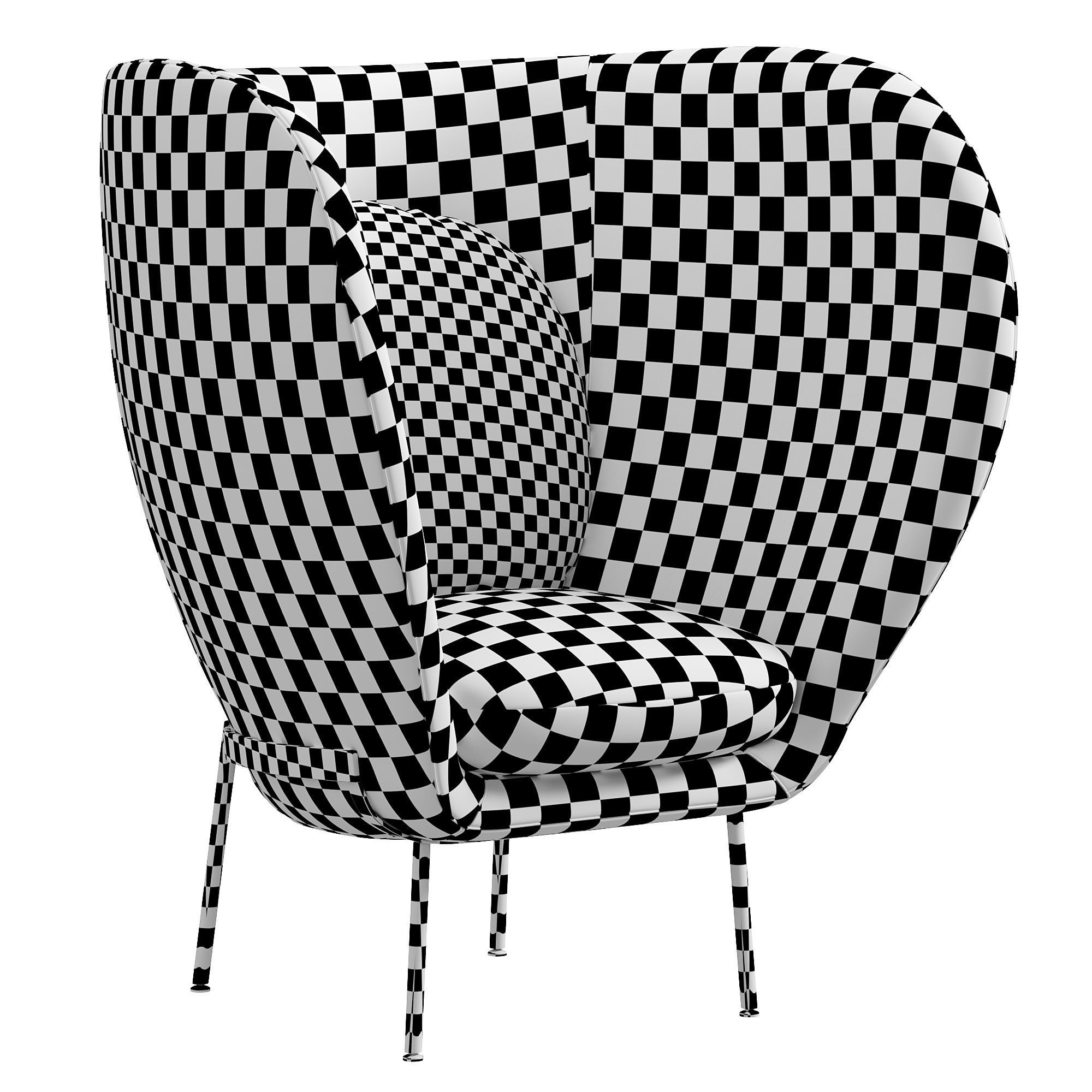 Armada armchair by Nipa Doshi  3D model_5