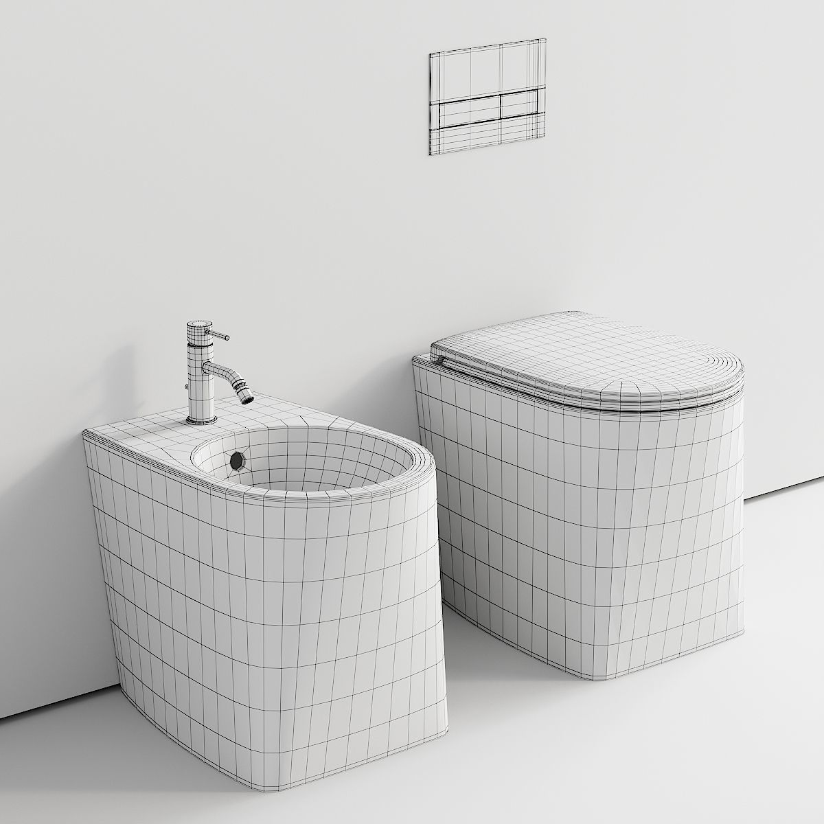 Axa DP WC 3D model_4
