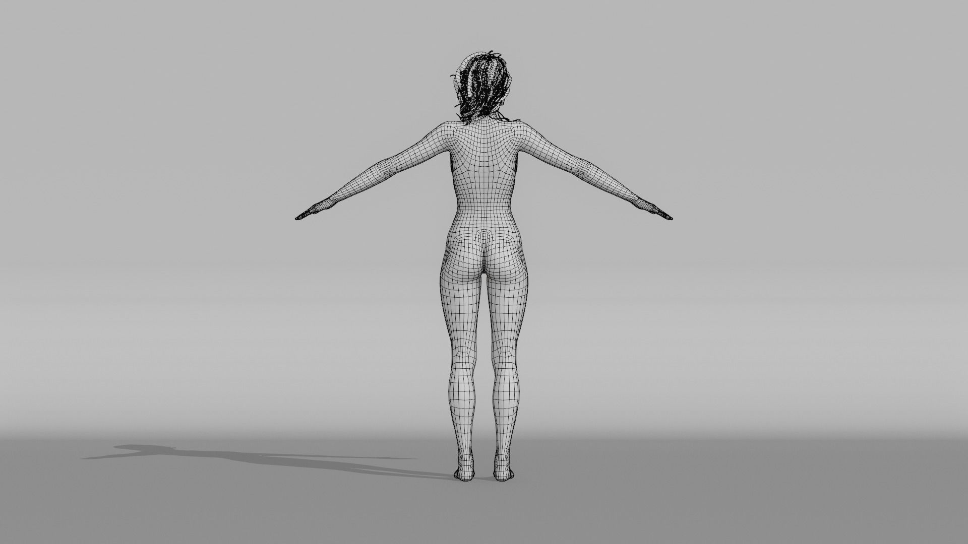 Realistic Female - Lynette 3D model_18