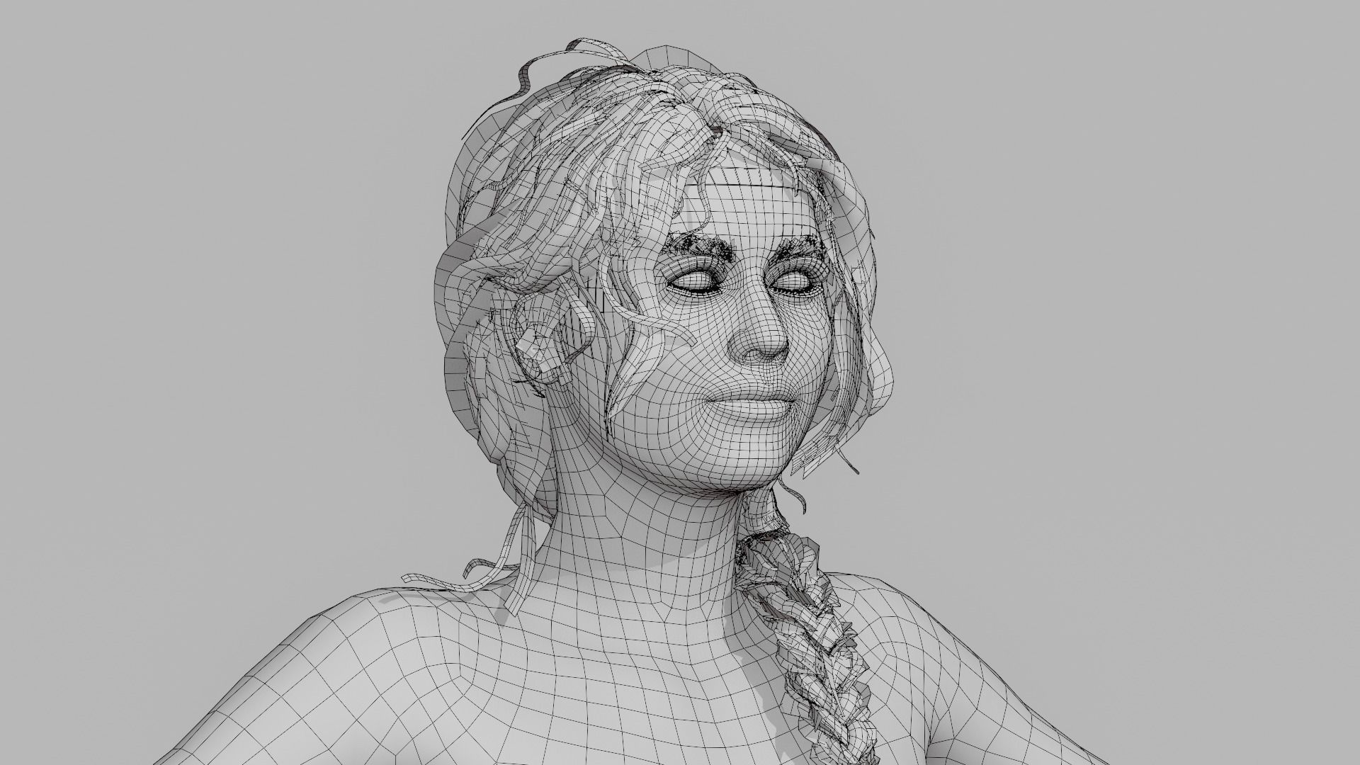 Realistic Female - Lynette 3D model_15