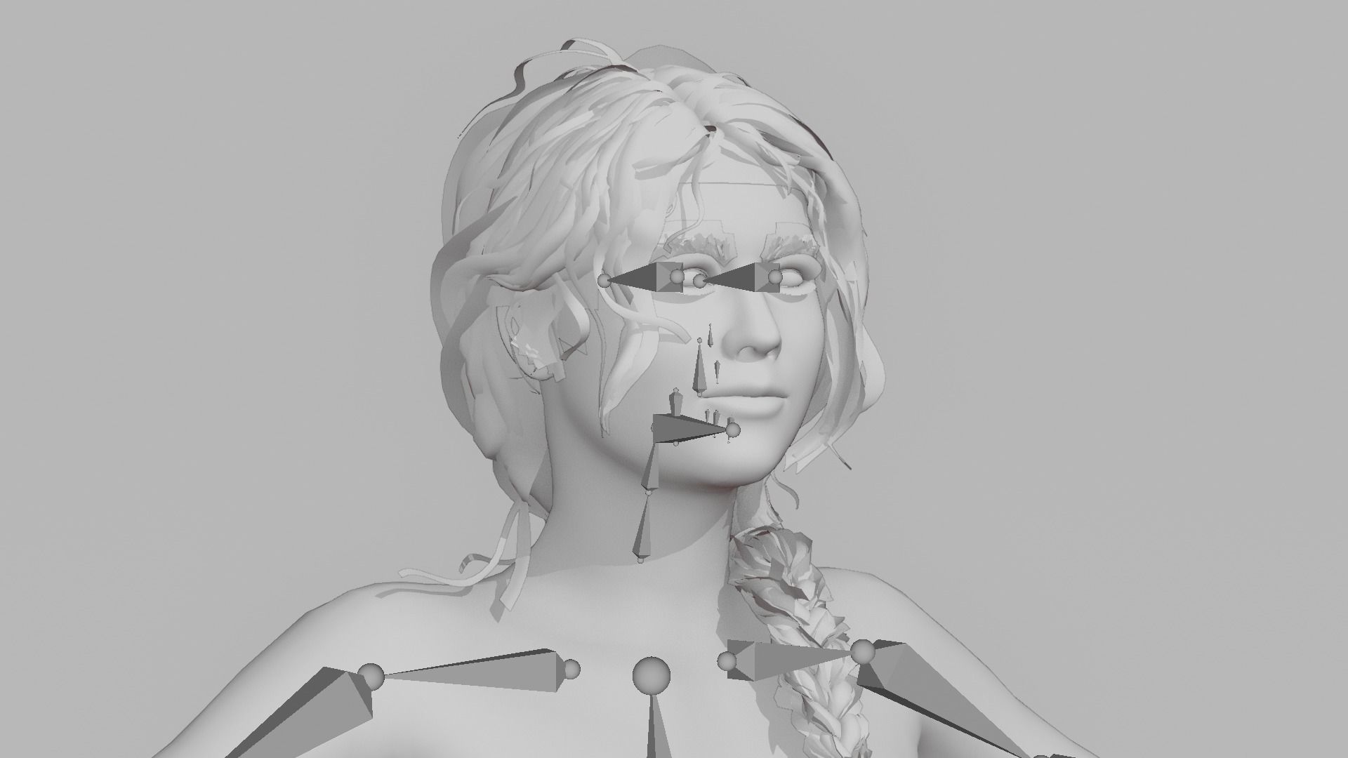 Realistic Female - Lynette 3D model_10