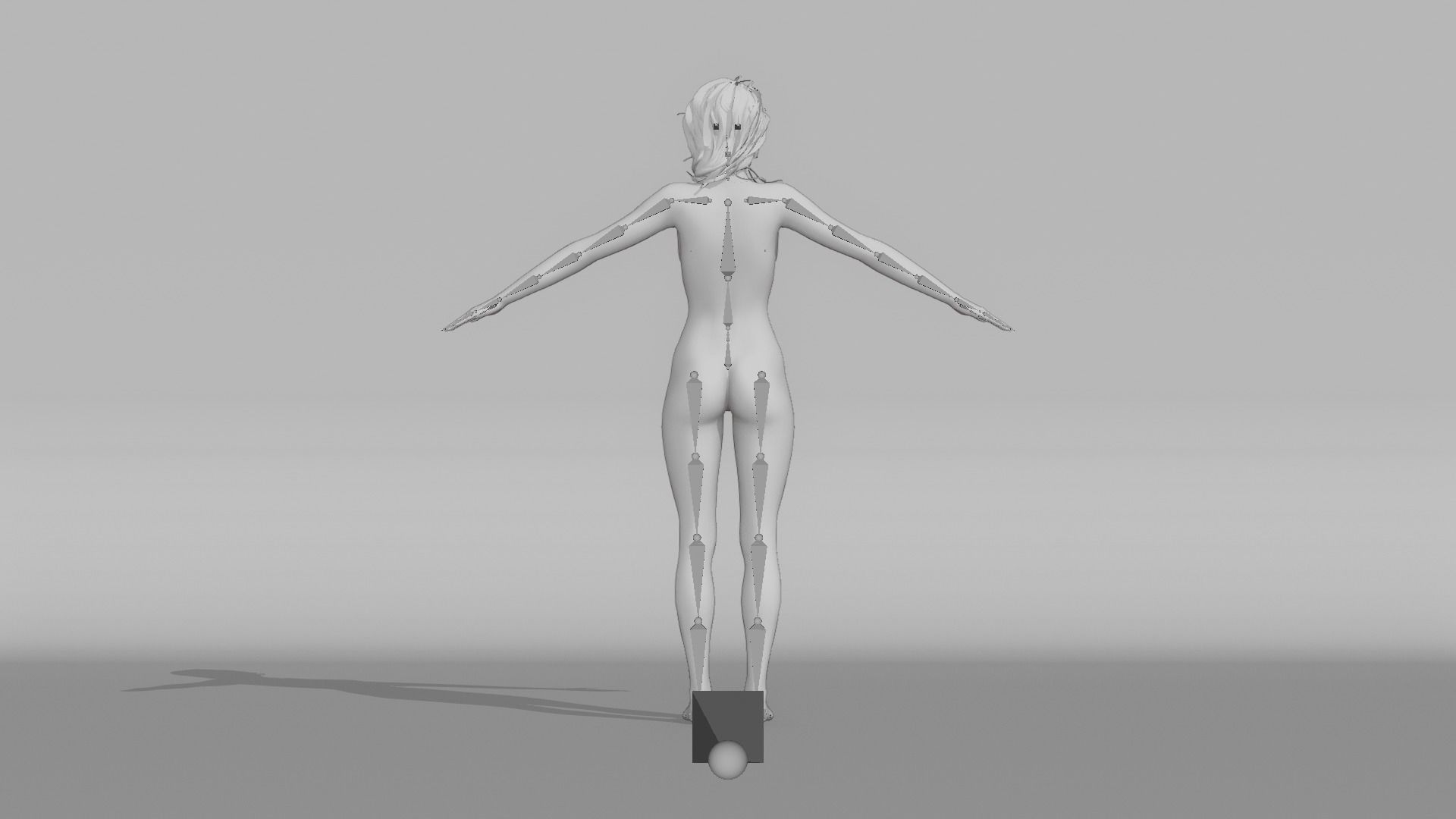 Realistic Female - Lynette 3D model_13