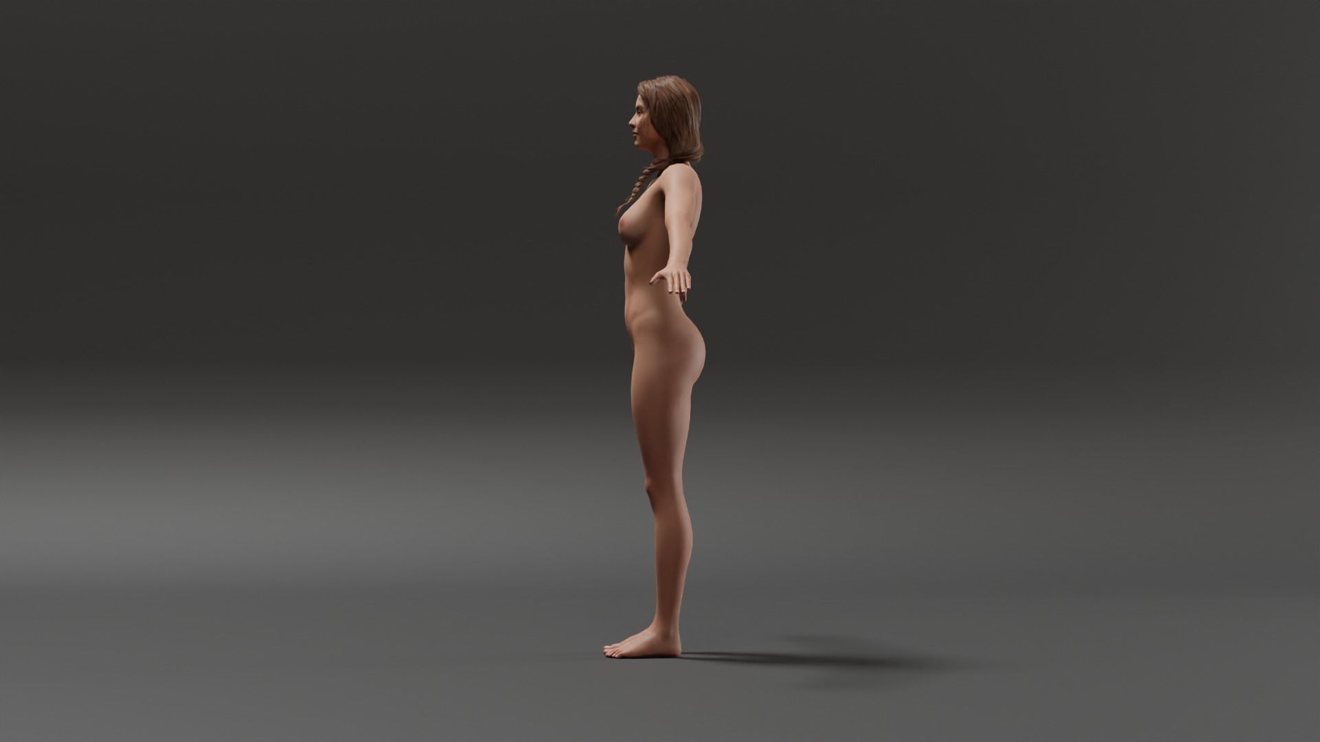 Realistic Female - Lynette 3D model_4