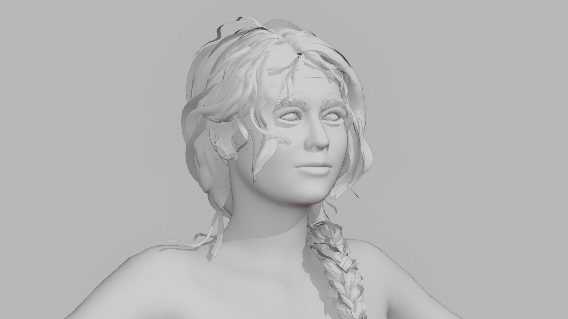 Realistic Female - Lynette 3D model_5