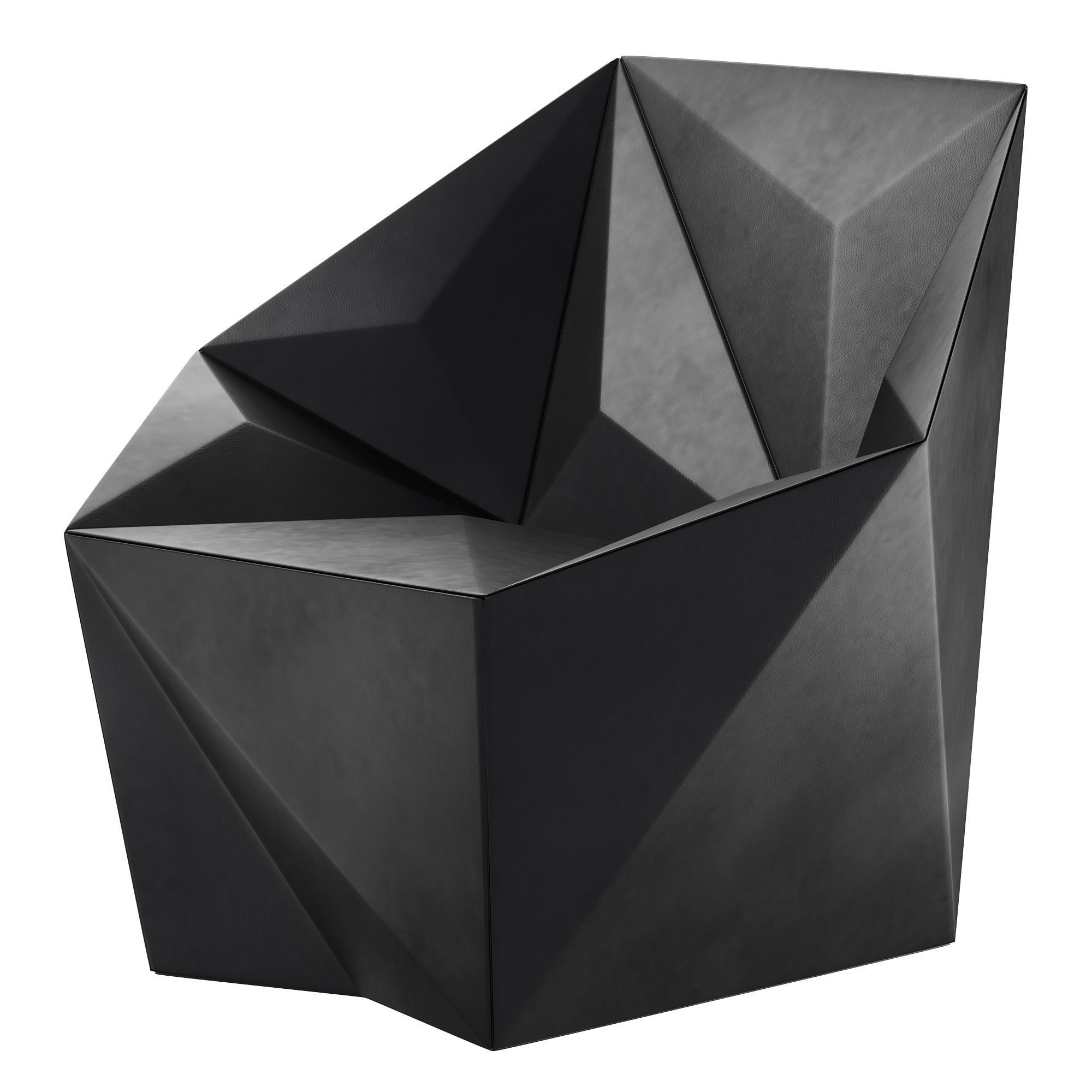 Gemma armchair by Moroso 3D model_2