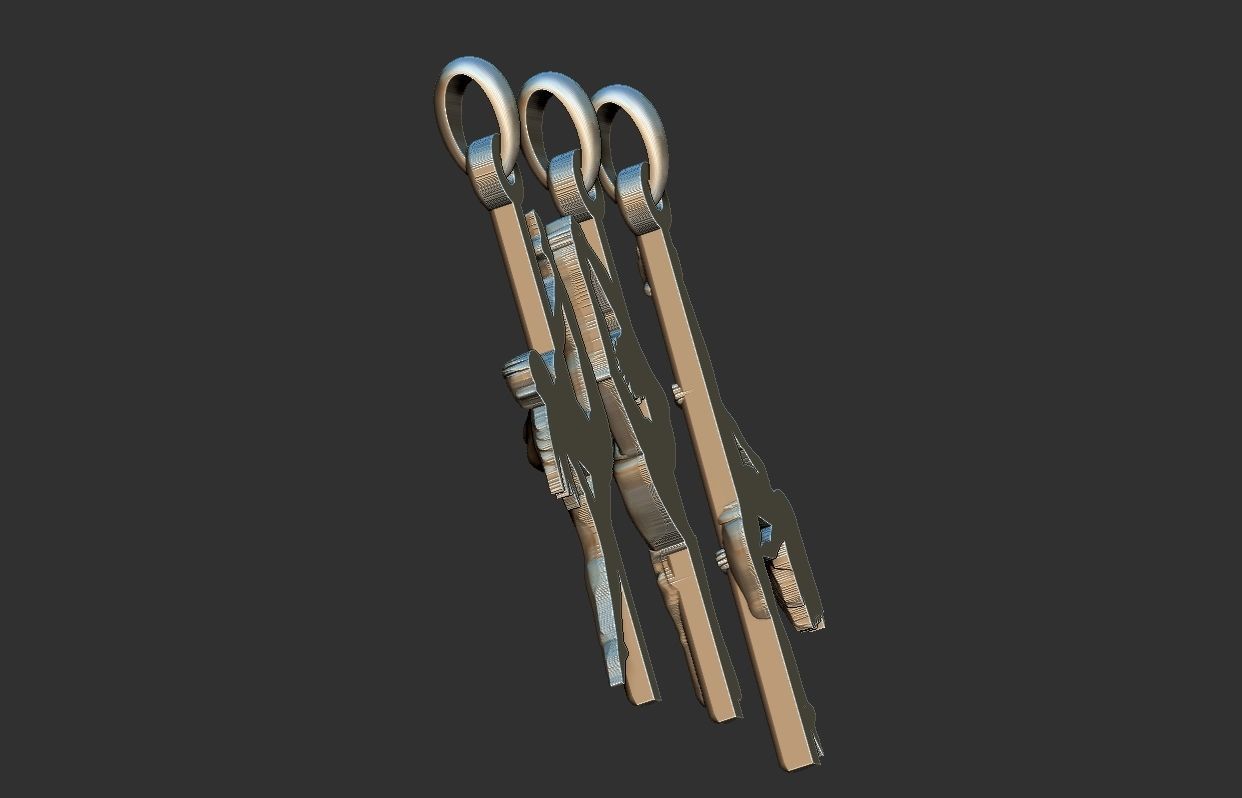 Pole Dancer Ladys 3D print model_5