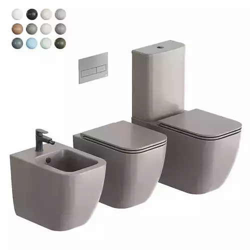 GSG Ceramic Design Brio WC 3D model