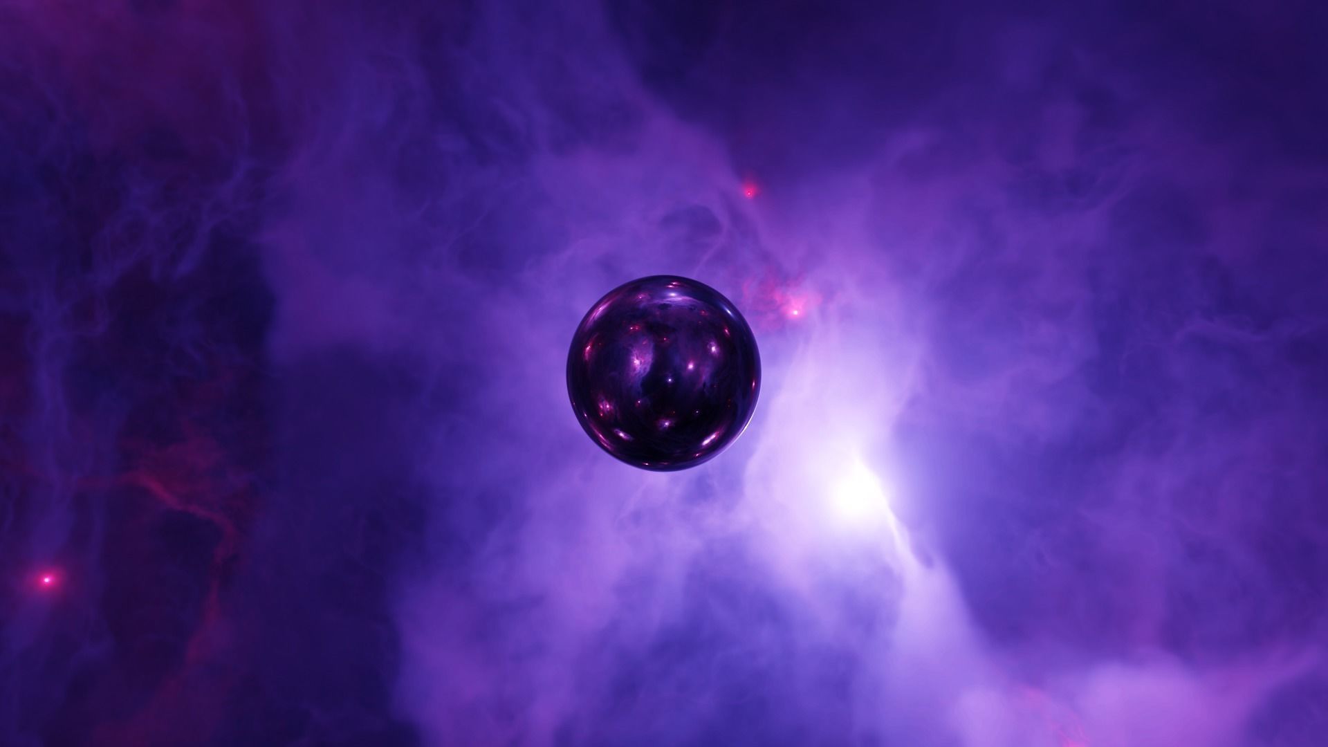 Space beauty HDRI Sci-fi 3D Model pack Low-poly 3D model_6