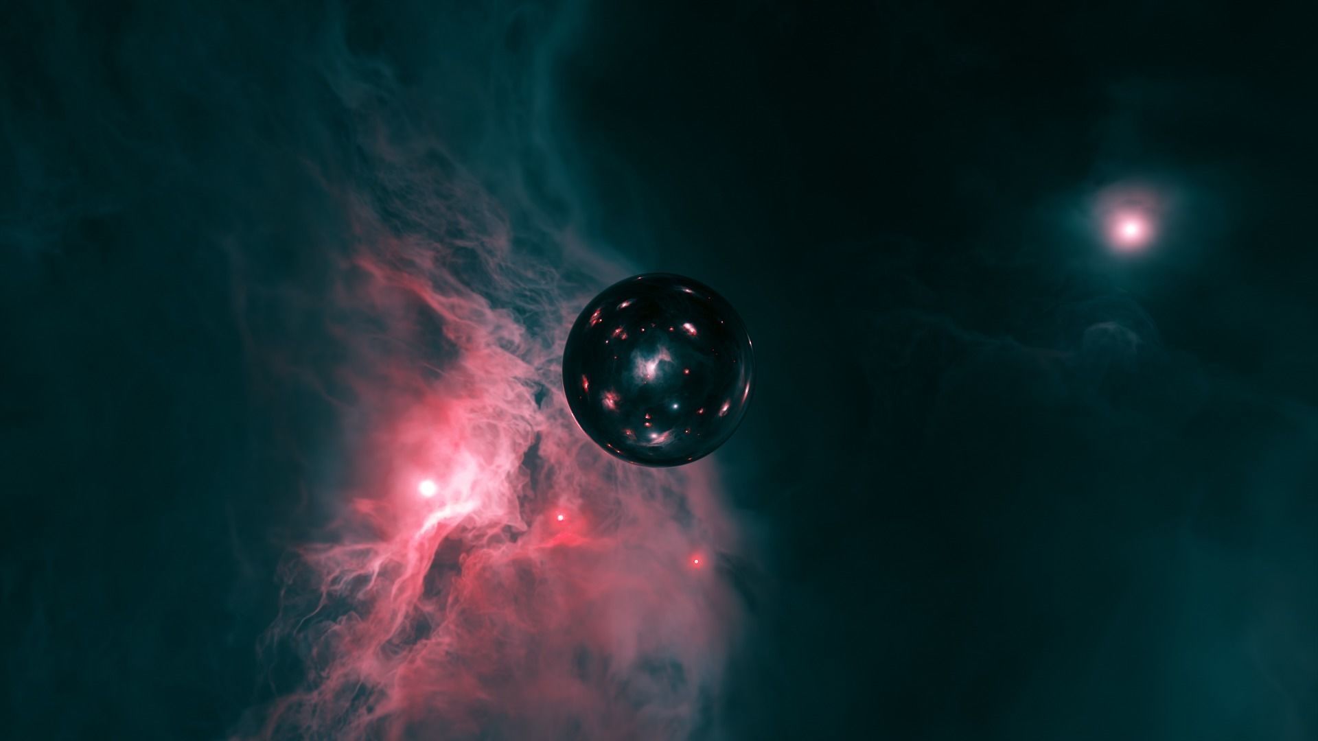 Space beauty HDRI Sci-fi 3D Model pack Low-poly 3D model_8