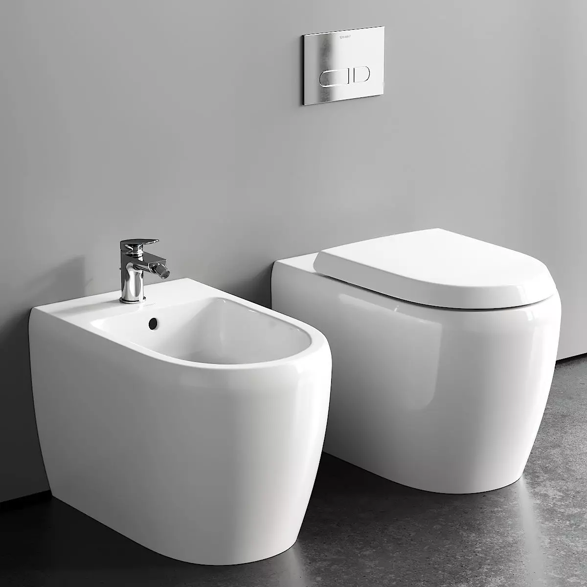 Duravit Qatego WC 3D model