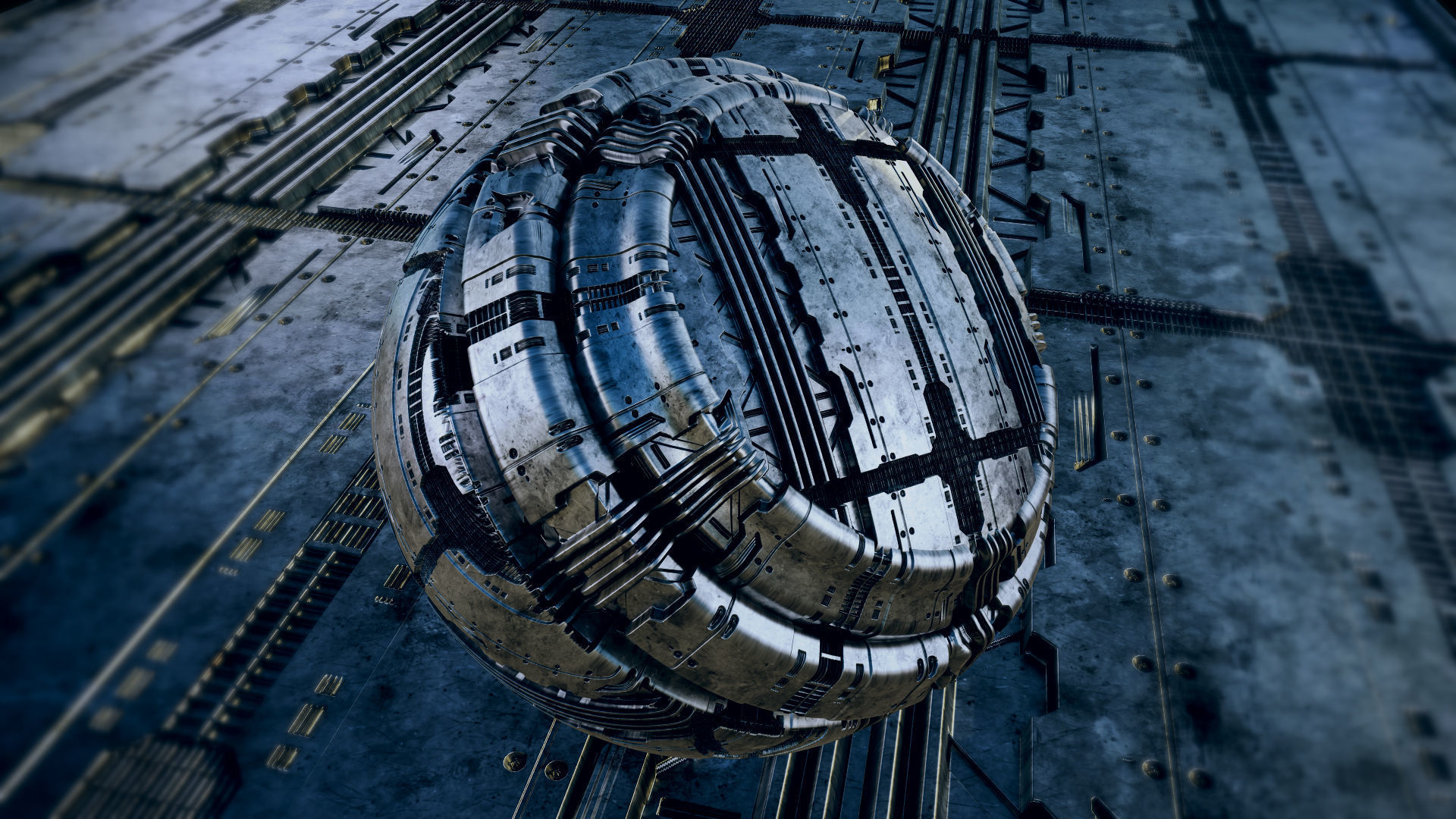 13 Sci-Fi PBR materials Texture_9