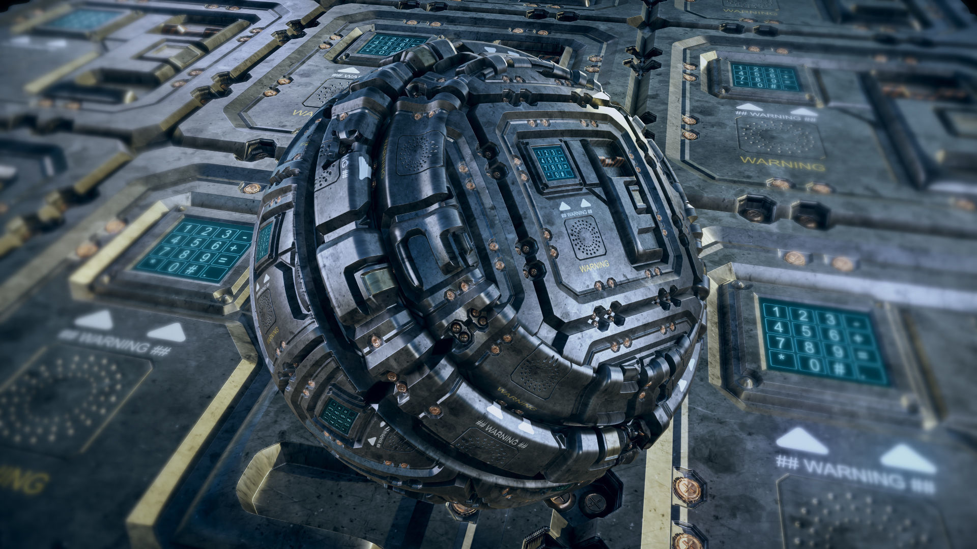 13 Sci-Fi PBR materials Texture_5