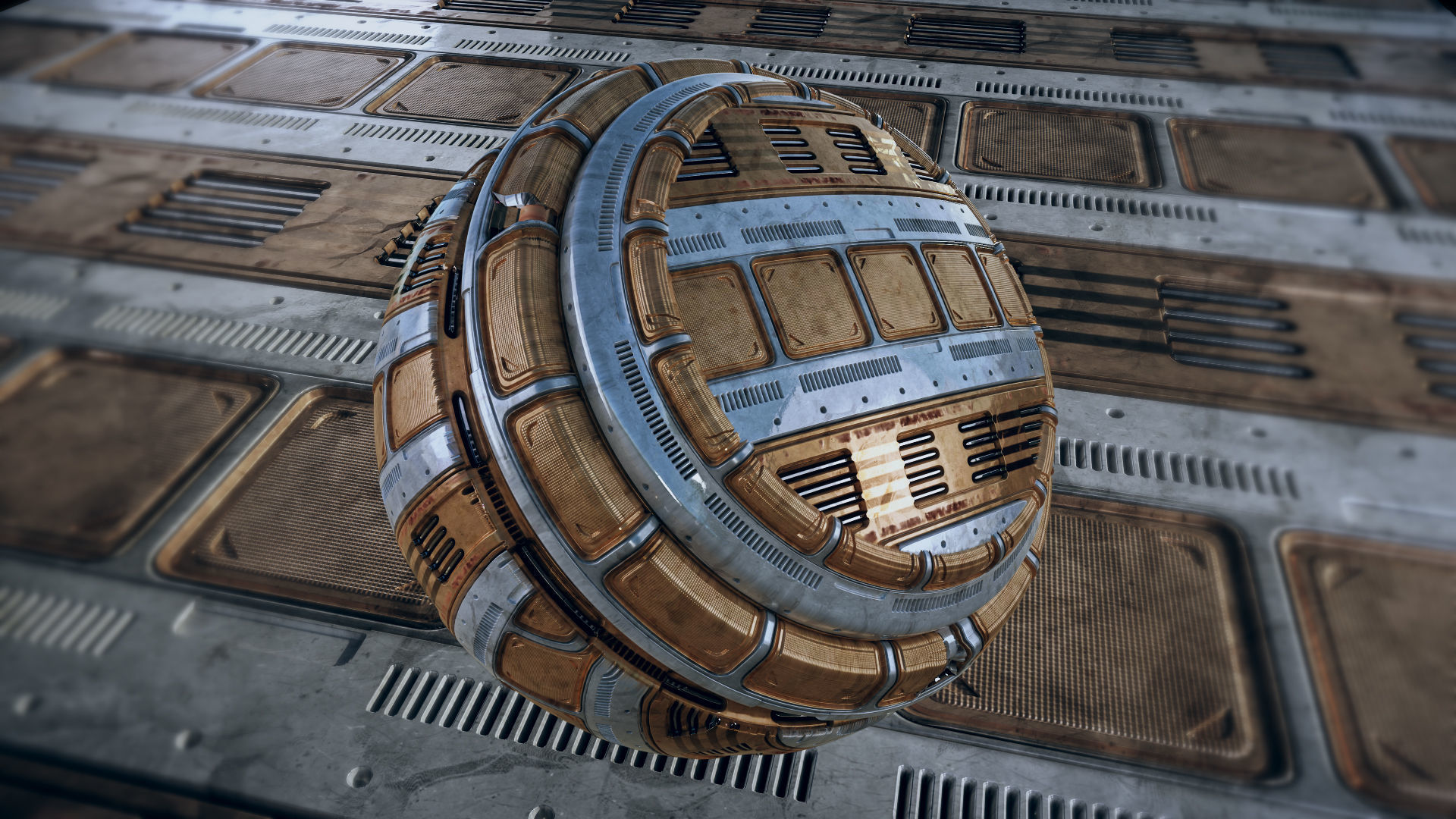 13 Sci-Fi PBR materials Texture_13