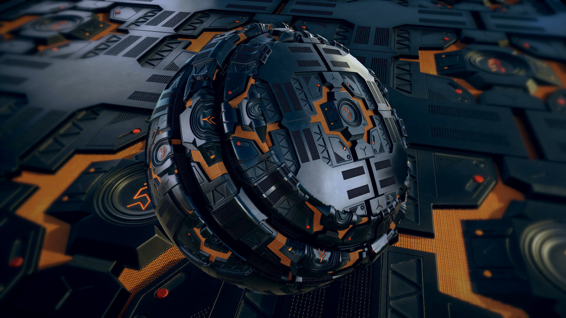 13 Sci-Fi PBR materials Texture_10