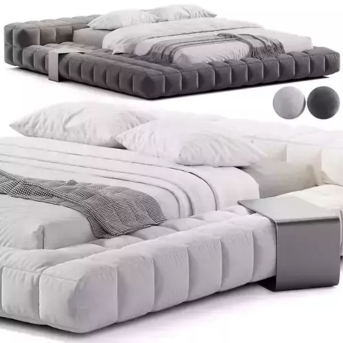 Bonaldo Squaring Bed 3D model