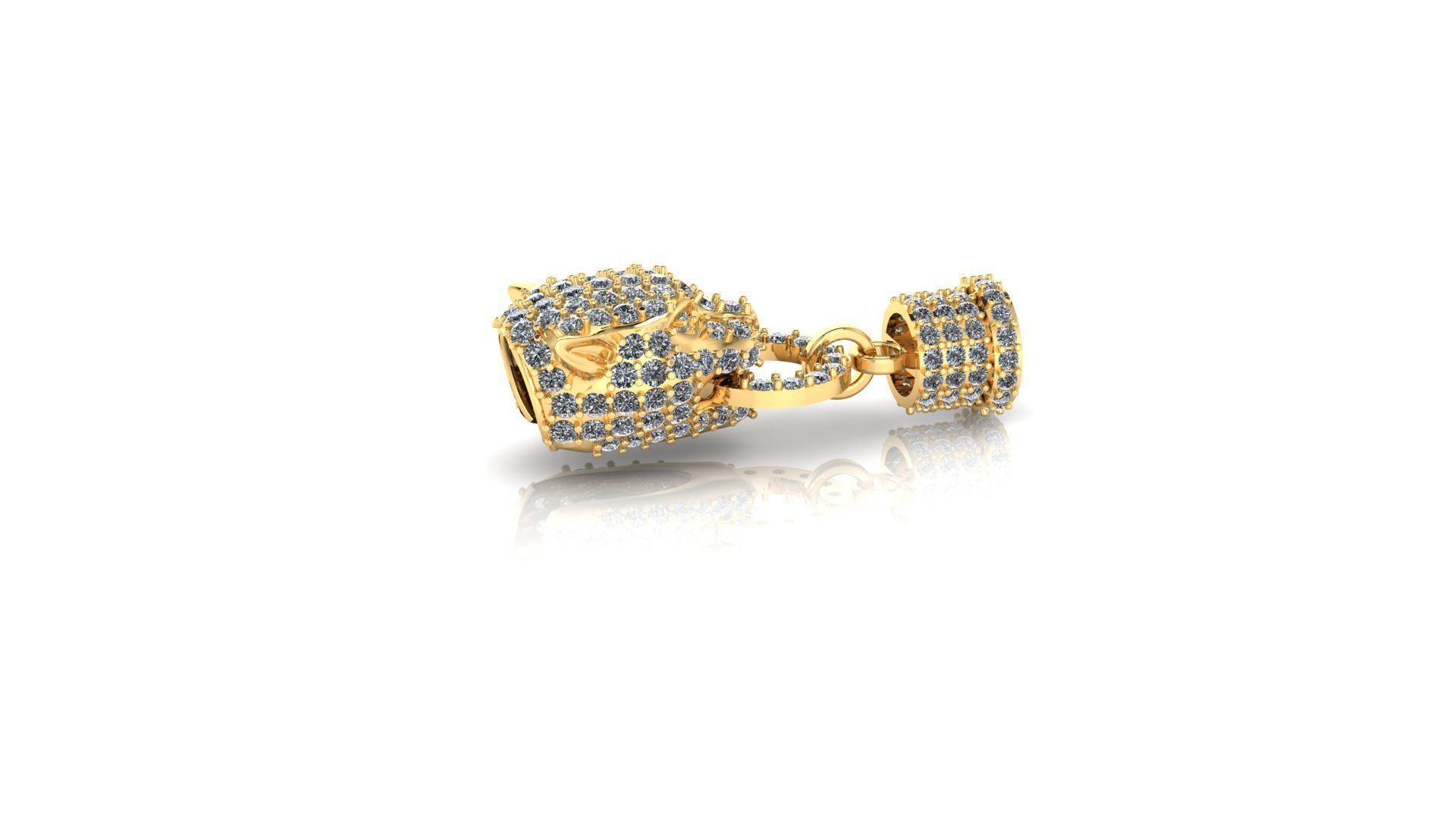 Tiger Bracelet 3D print model_5